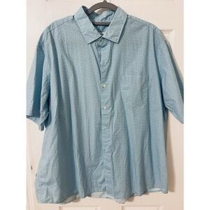 Peter Millar Men's Short Sleeve Button-Up XXL Shirt